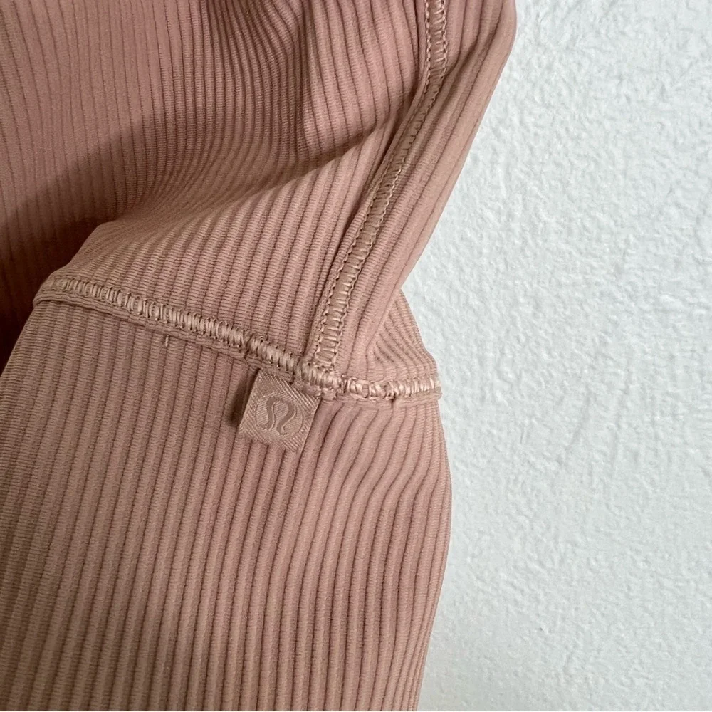 lululemon athletica Ribbed Tank Top in Dusty Rose